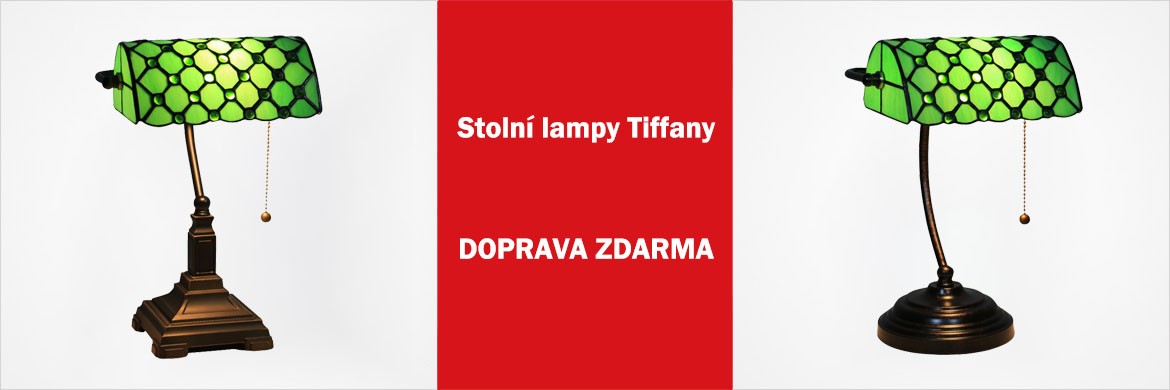 Stolní lampy Tiffany